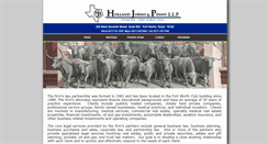 Desktop Screenshot of hjpllp.com